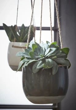 Mica Decorations hangpot Resa D 10 H 8,5 wit