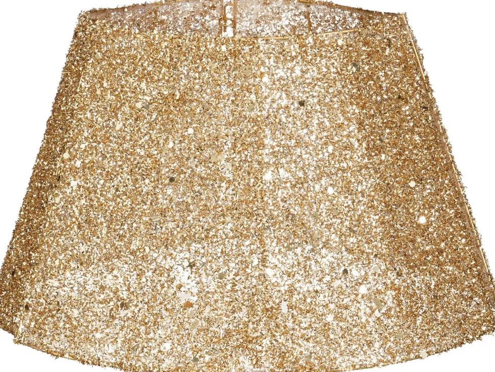 Mica Decorations kerstboommand goud D 30 H 50 cm
