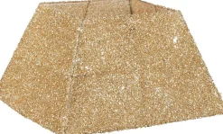 Mica Decorations kerstboommand goud 30 x 30 x 50 cm