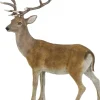Mica Decorations kerstfiguur hert bruin 96 x 51 x 119 cm
