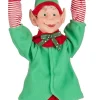 Mica Decorations kersthanger rood / groen 18 x 10 x 65 cm