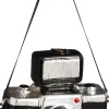 Mica Decorations kerst ornament camera zwart 10 x 5 x 8,5 cm