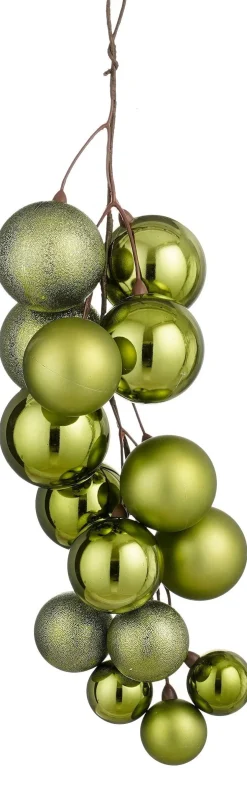 Mica Decorations kerst ornament bundel groen 16 x 16 x 46 cm