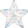 Mica Decorations kerstster iriserend 20 x 5 x 20 cm