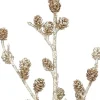 Mica Decorations kersttak dennenappel bruin 88 cm