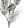 Mica Decorations kersttak dennenappel besneeuwd 96 cm