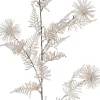 Mica Decorations kersttak Pine besneeuwd oranje 118 cm