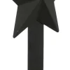 Mica Decorations kranshouder ster zwart 14 x 11 x 39