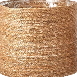 Mica Decorations plantenmand Atlantic bruin D 30 H 26 cm