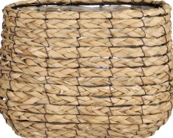 Mica Decorations plantenmand Dano bruin 26 x 15 x 21 cm