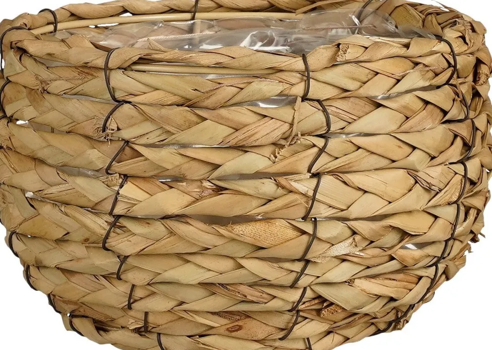 Mica Decorations plantenmand Dano bruin D 20 H 13 cm