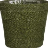 Mica Decorations plantenmand Raja groen D 21 H 19,5 cm