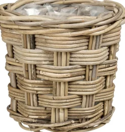 Mica Decorations plantenmand Marcia naturel D 21 H 20 cm