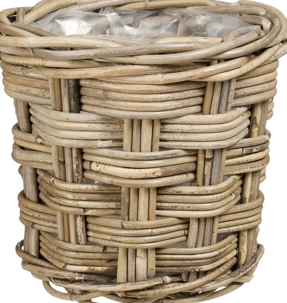 Mica Decorations plantenmand Marcia naturel D 21 H 20 cm
