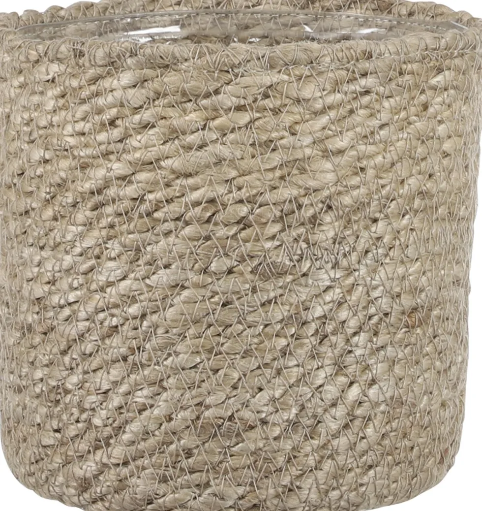 Mica Decorations plantenmand Atlantic naturel D 14 H 14 cm