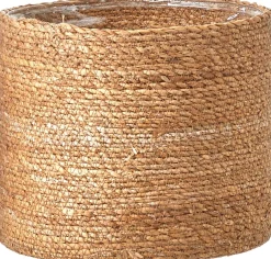 Mica Decorations plantenmand Atlantic bruin D 26 H 24 cm