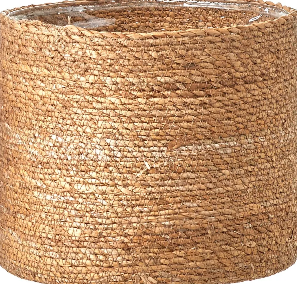 Mica Decorations plantenmand Atlantic bruin D 26 H 24 cm