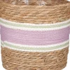 Mica Decorations plantenmand Rachel paars D 23 H 23 cm