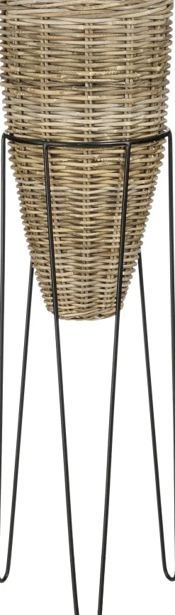 Mica Decorations plantenmand Marcia naturel D 38 H 120 cm