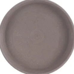Mica Decorations plantenschotel Stan grijs D 9 H 1,5 cm