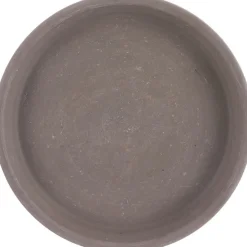 Mica Decorations plantenschotel Stan grijs D 20,5 H 3 cm