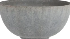 Mica Decorations plantenschaal Bravo grijs D 35 H 17 cm