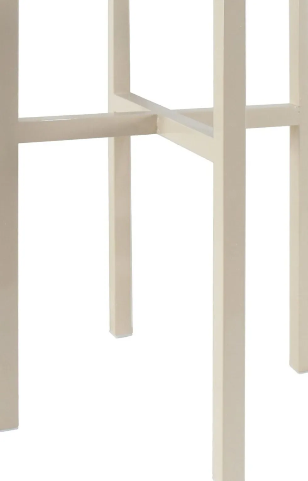 Mica Decorations plantenstandaard Ascot XL beige 41,5 x 41,5 x 50 cm