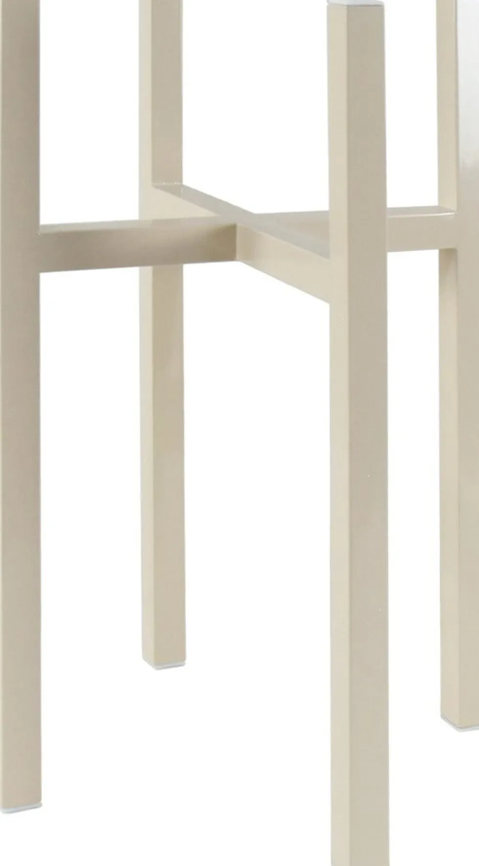 Mica Decorations plantenstandaard Ascot XL beige 34 x 34 x 49,5 cm