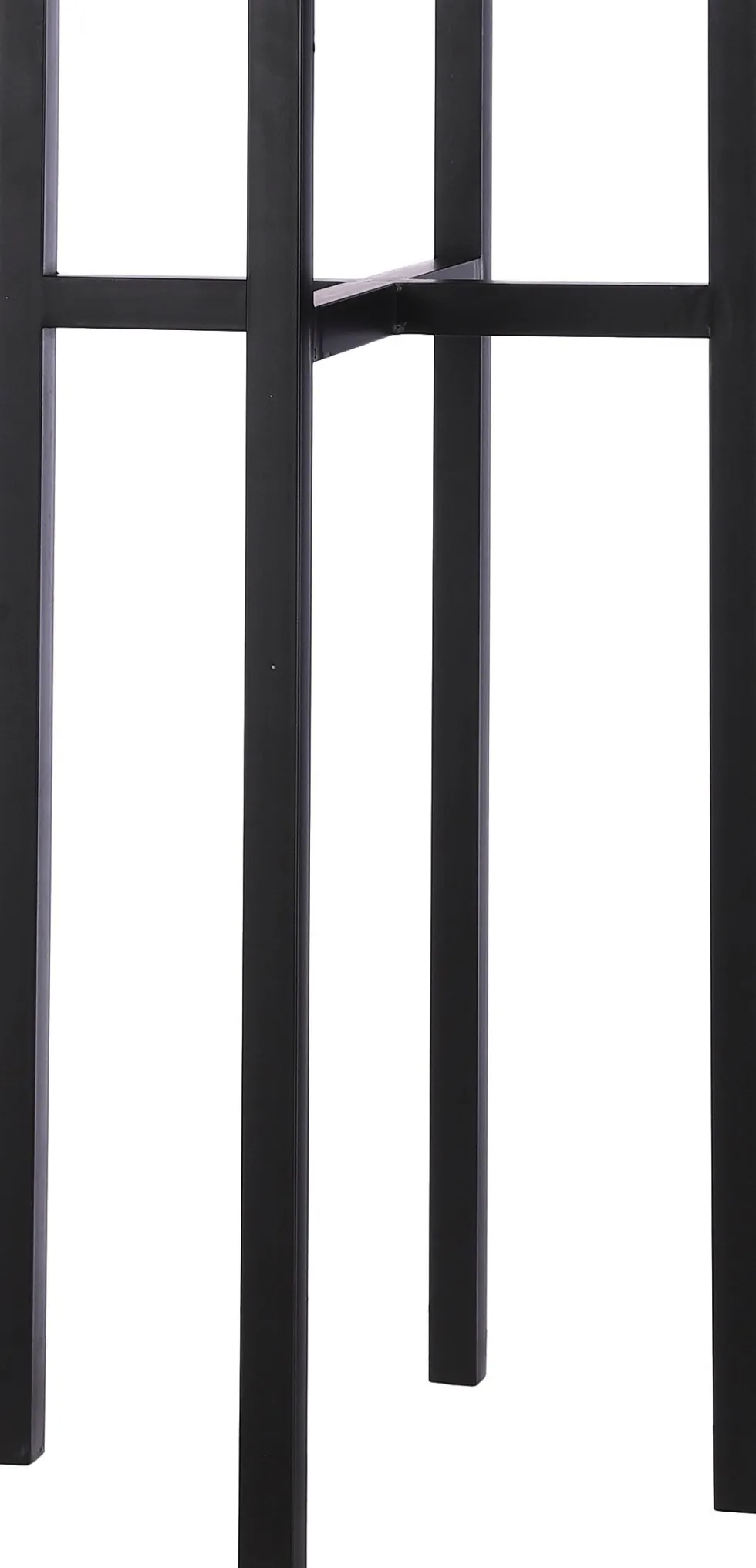 Mica Decorations plantenstandaard Ascot XL zwart 37,5 x 37,5 x 71 cm