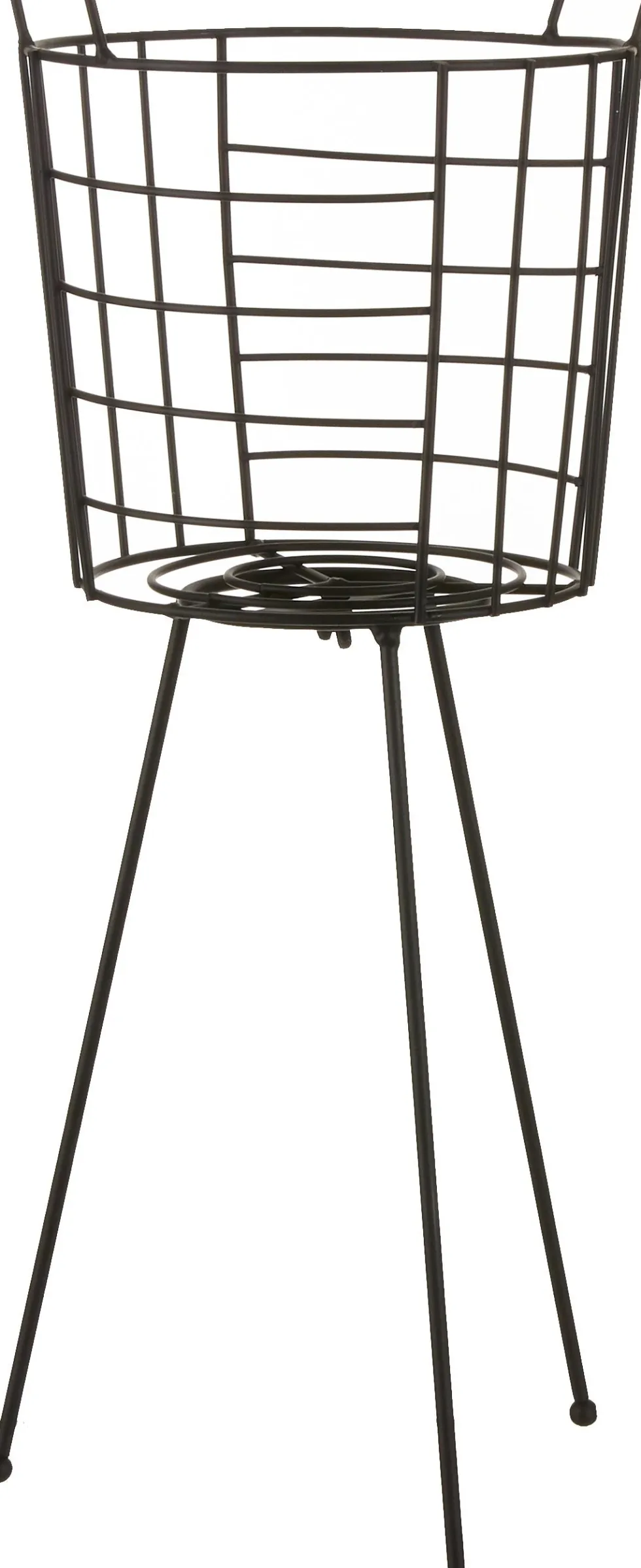 Mica Decorations plantenstandaard Midar zwart D 19 H 50 cm
