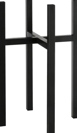 Mica Decorations plantenstandaard Ascot XL zwart 34 x 34 x 49,5 cm
