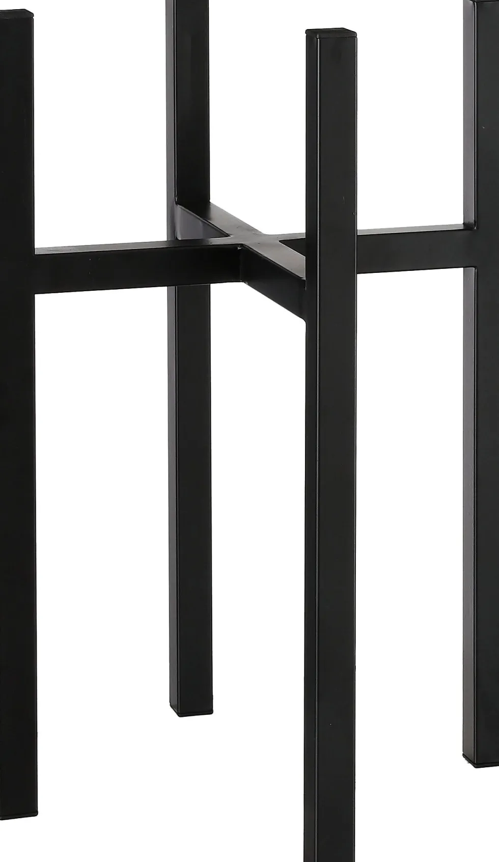Mica Decorations plantenstandaard Ascot XL zwart 34 x 34 x 49,5 cm