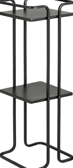 Mica Decorations plantenstandaard Cordoba zwart 25 x 25 x 68 cm