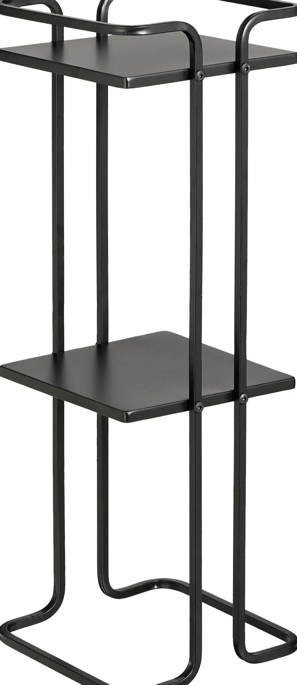 Mica Decorations plantenstandaard Cordoba zwart 25 x 25 x 68 cm