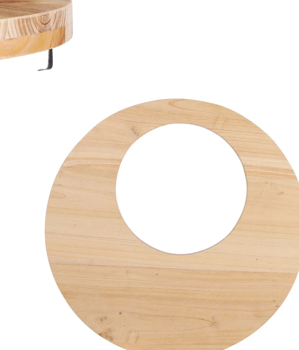 Mica Decorations plantenstandaard Thompson naturel D 31 H 3 cm