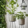 Mica Decorations plantenstandaard Midar zwart D 25 H 66 cm