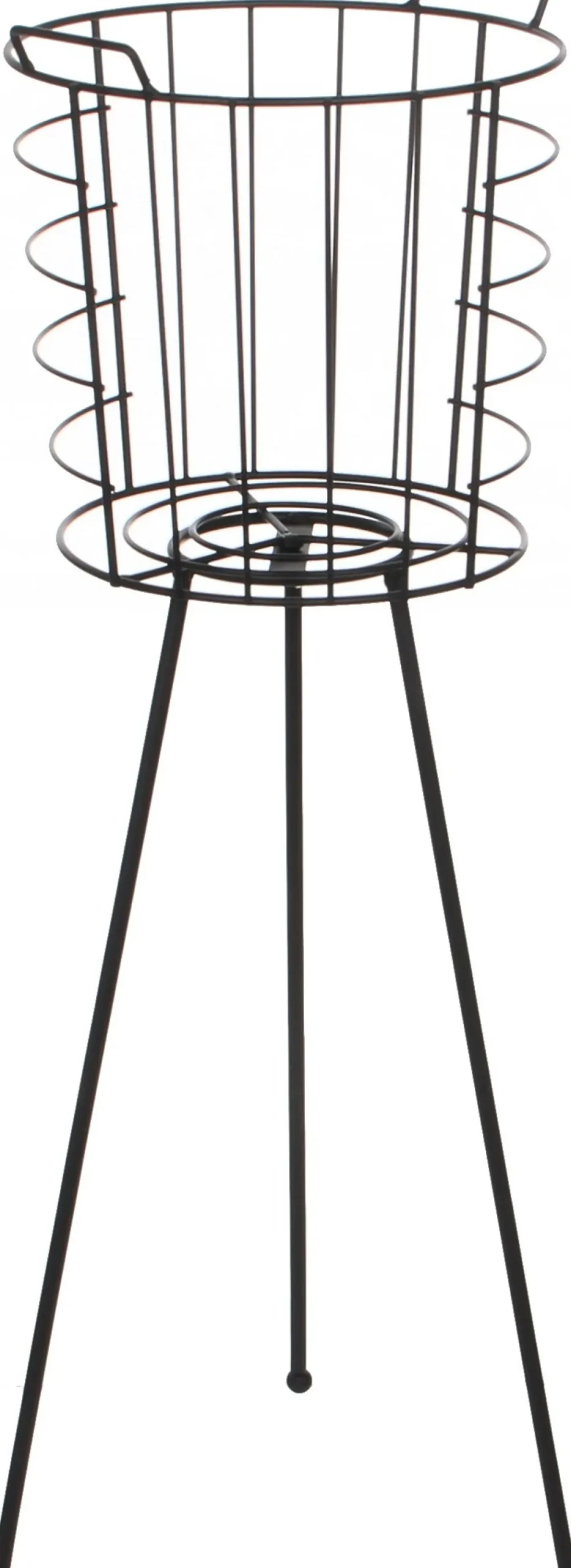 Mica Decorations plantenstandaard Midar zwart D 25 H 66 cm