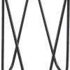 Mica Decorations plantenstandaard zwart D 19 H 26,5 cm