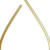 Mica Decorations plantensteun uitbreiding druppel goud D 15 H 30 cm
