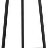 Mica Decorations plantentafel zwart D 30 H 80 cm