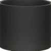 Mica Decorations pot Era rond D 15 H 13 cm mat donkergrijs