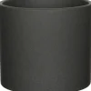 Mica Decorations pot Era rond D 17,5 H 14,5 cm mat donkergrijs