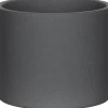 Mica Decorations pot Era rond D 15 H 13 cm mat grijs