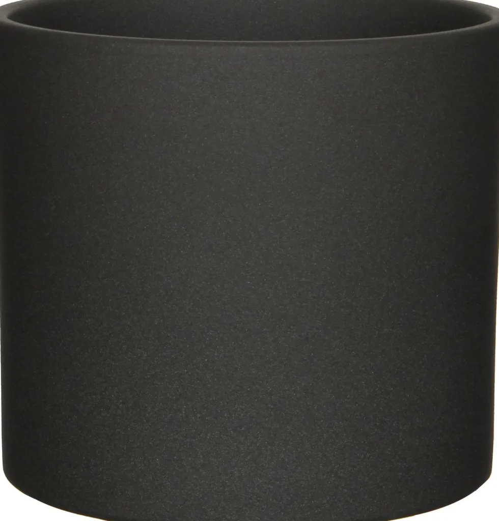 Mica Decorations pot Era rond D 23 H 21,5 cm mat donkergrijs