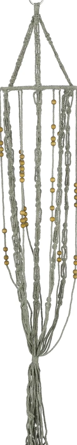 Mica Decorations pothouder Meran groen D 17 H 115 cm
