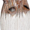 Mica Decorations tulpenvaas Saul bruin 25 x 15,5 x 42 cm