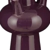 Mica Decorations tulpenvaas Marlijn paars D 13 H 18 cm