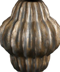 Mica Decorations vaas Altea brons D 24,5 H 28 cm