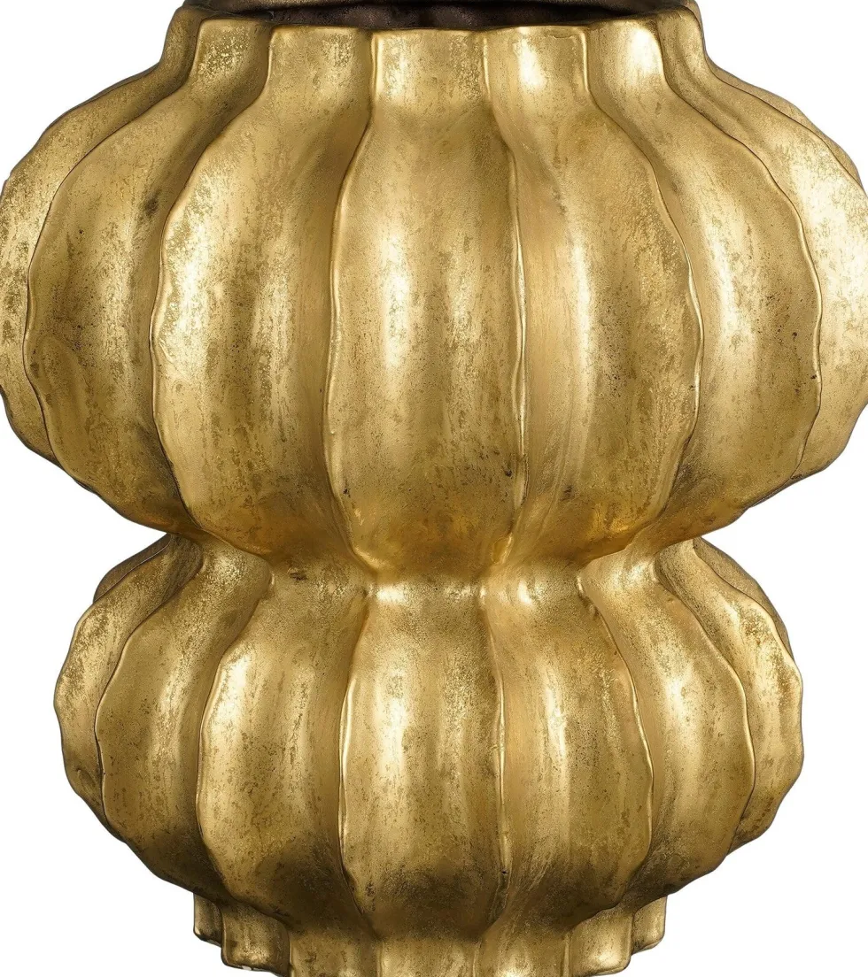 Mica Decorations vaas Altea goud D 33 H 35 cm