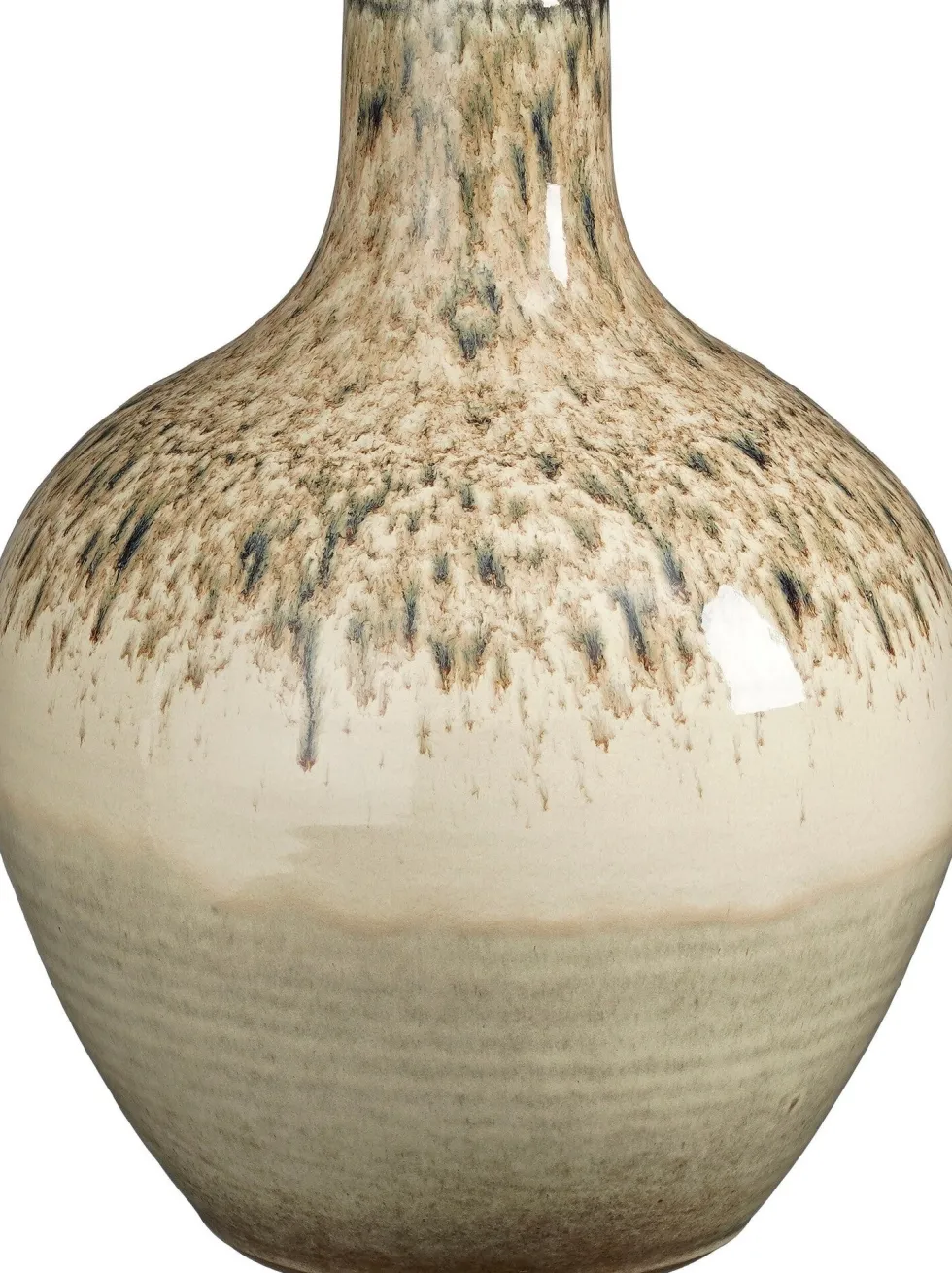Mica Decorations vaas Amalia crème D 28 H 35 cm